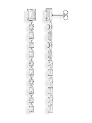 Thomas Sabo Srebrne kolczyki-wkrętki z cyrkoniami rozmiar: onesize