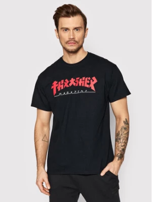 Thrasher T-Shirt Godzilla Czarny Regular Fit