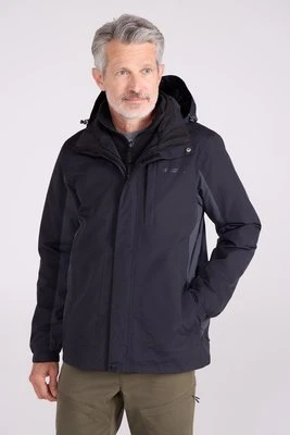 Thunderstorm — męska kurtka wodoodporna 3 w 1 - Grey Mountain Warehouse