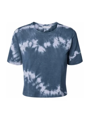 Tie-Dye Print T-Shirt Midnight Rabens Saloner