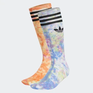 adidas Originals Tie-Dyed Crew Socken (2 Pack) uniseks Skarpety wielokolorowy rozmiar Odzież