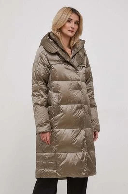Tiffi kurtka puchowa damska kolor beżowy zimowa