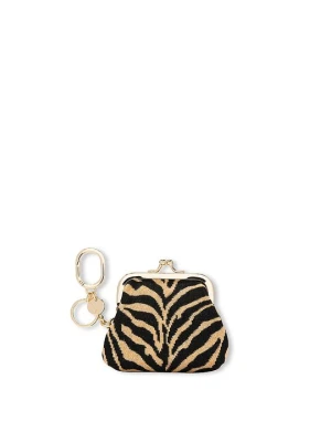 Tiger Brelok do kluczy z portmonetką Victoria's Secret Czarny