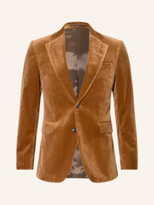 Tiger Of Sweden Aksamitna Marynarka Ease Extra Slim Fit braun