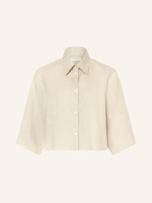 Tiger Of Sweden Bluzka Koszulowa Corins Z Lnu Z Rękawem 3/4 beige