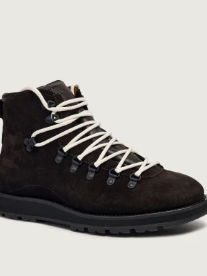 TIGER OF SWEDEN Buty wysokie Ascensu | zamsz brązowy