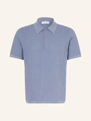 Tiger Of Sweden Dzianinowa Koszulka Polo Erros blau