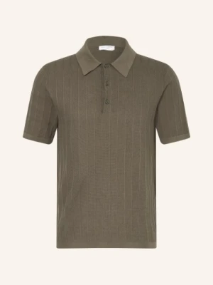 Tiger Of Sweden Dzianinowa Koszulka Polo Erros gruen KHAKI