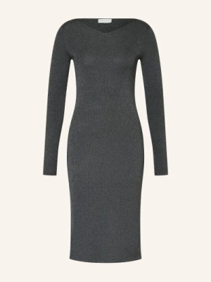 Tiger Of Sweden Dzianinowa Sukienka Poppie Z Błyszczącą Przędzą gruen