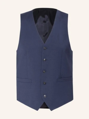 Tiger Of Sweden Kamizelka Garniturowa Wayde Extra Slim Fit blau