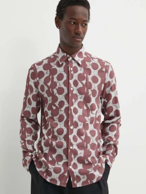 Tiger Of Sweden koszula z domieszką lnu Lowan