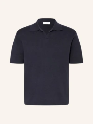 Tiger Of Sweden Koszulka Polo Z Dzianiny Maelon blau