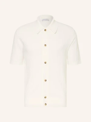 Tiger Of Sweden Koszulka Z Dzianiny Araawen Slim Fit weiss