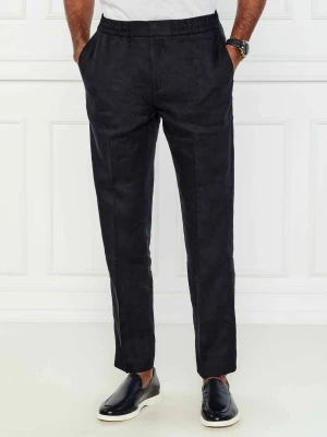 TIGER OF SWEDEN Lniane spodnie Tannen | Slim Fit