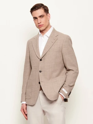 TIGER OF SWEDEN Marynarka Easer PP | Slim Fit | z dodatkiem wełny