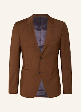 Tiger Of Sweden Marynarka Garniturowa Jamie Extra Slim Fit braun
