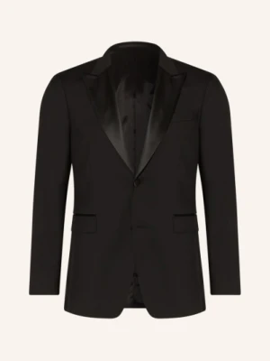 Tiger Of Sweden Marynarka Smokingowa Justinttux Regular Fit schwarz