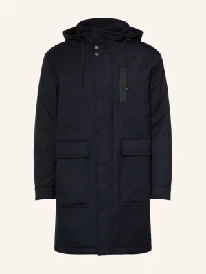 Tiger Of Sweden Parka Puchowa Brighton blau GRANATOWY