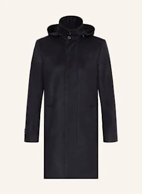 Tiger Of Sweden Płaszcz Aleric Z Odpinanym Kapturem blau