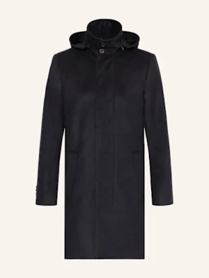 Tiger Of Sweden Płaszcz Aleric Z Odpinanym Kapturem blau