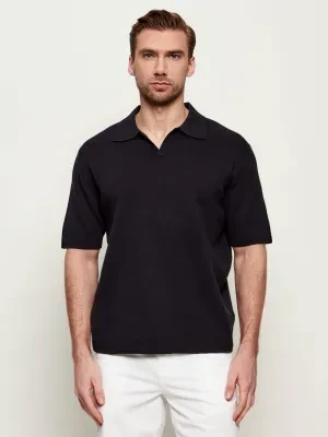 TIGER OF SWEDEN Polo Maelon | Regular Fit | z dodatkiem lnu