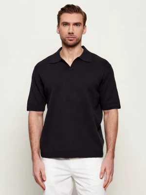 TIGER OF SWEDEN Polo Maelon | Regular Fit | z dodatkiem lnu