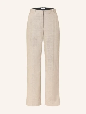 Tiger Of Sweden Spodnie Z Materiału Typu Marle Umaas beige