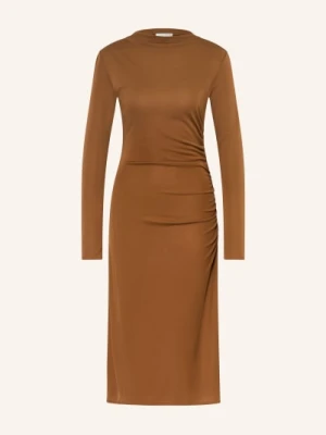 Tiger Of Sweden Sukienka Etui Aliz Z Dżerseju braun