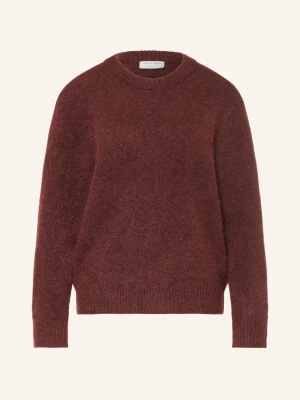 Tiger Of Sweden Sweter Cleo Z Moherem rot CIEMNOCZERWONY