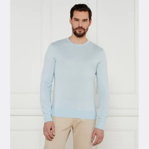 TIGER OF SWEDEN Sweter Connor L | Slim Fit | z dodatkiem lnu