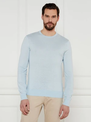 TIGER OF SWEDEN Sweter Connor L | Slim Fit | z dodatkiem lnu