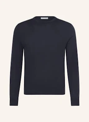 Tiger Of Sweden Sweter Connor Z Wełny Merino blau
