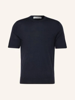 Tiger Of Sweden Sweter Z Dzianiny Connor Z Wełny Merynosowej blau