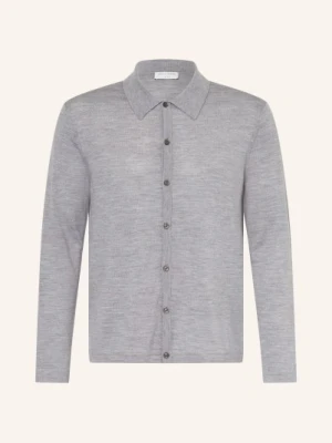 Tiger Of Sweden Sweter Z Dzianiny Verklin Comfort Fit Z Wełny Merynosowej grau