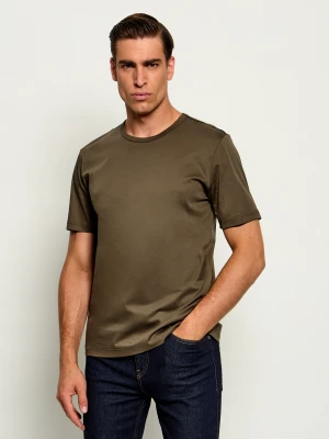 TIGER OF SWEDEN T-shirt Olaf | Slim Fit | mercerised oliwkowy