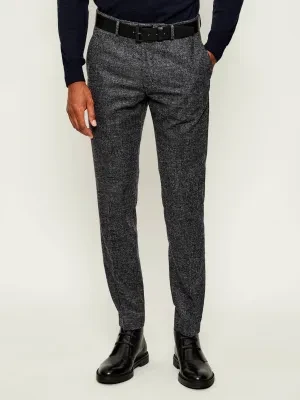 TIGER OF SWEDEN Wełniane spodnie Tenuta | Slim Fit