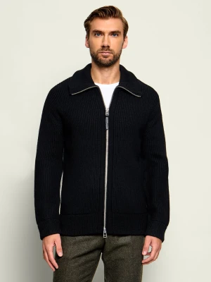 TIGER OF SWEDEN Wełniany sweter Niall | Regular Fit czarny