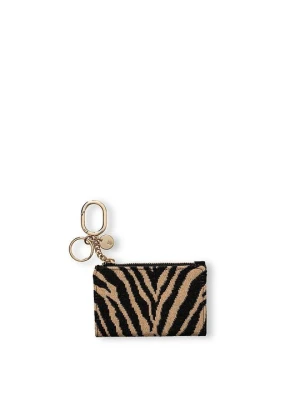 Tiger Składane etui na karty z brelokiem Victoria's Secret Czarny