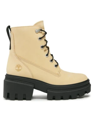 Timberland Botki Everleigh 6In Laceup TB0A61PZEF61 Żółty