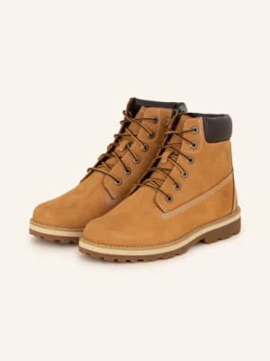 Timberland Botki Sznurowane Courma Kid braun