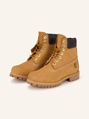 Timberland Botki Sznurowane Premium 6 Inch braun