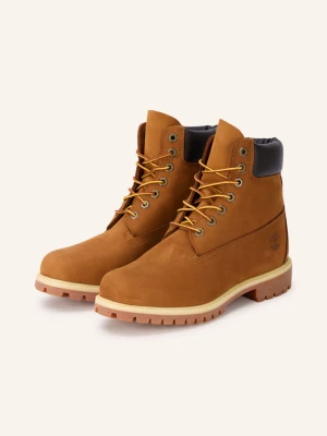 Timberland Botki Sznurowane Premium 6 Inch braun