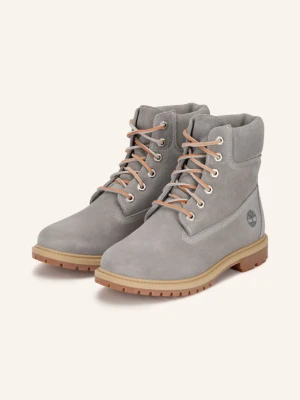 Timberland Botki Sznurowane Premium grau SZARY