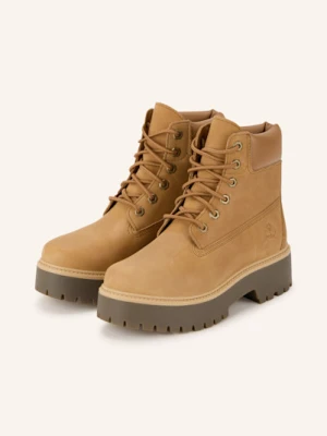 Timberland Botki Sznurowane Stone Street 6 Inch braun
