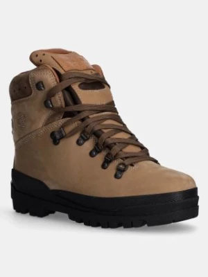 Timberland buty nubukowe World Hiker MID LC kolor beżowy TB1A1QNTD831