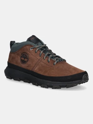 Timberland buty skórzane Winsor Trail Mid Lace