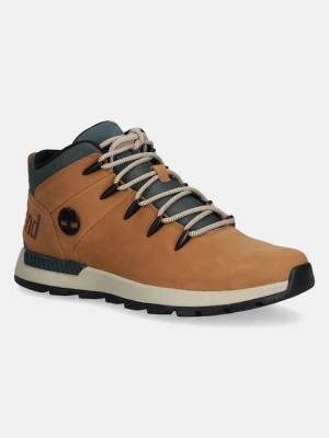 Timberland buty Sprint Trekker Mid Lace Up męskie kolor brązowy TB0A6DQDEUW1