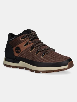 Timberland buty Sprint Trekker Mid Lc Waterproof męskie kolor brązowy TB0A6CRBEJU1