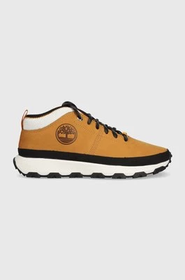 Timberland buty Winsor Trail Mid Leather kolor beżowy TB0A5TWV2311