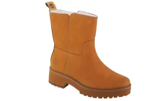 Timberland Carnaby Cool Wrmpullon WR 0A5VR8, Damskie, Żółte, buty zimowe, nubuk, rozmiar: 39